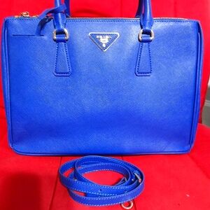 Prada Women's Blue Handbag